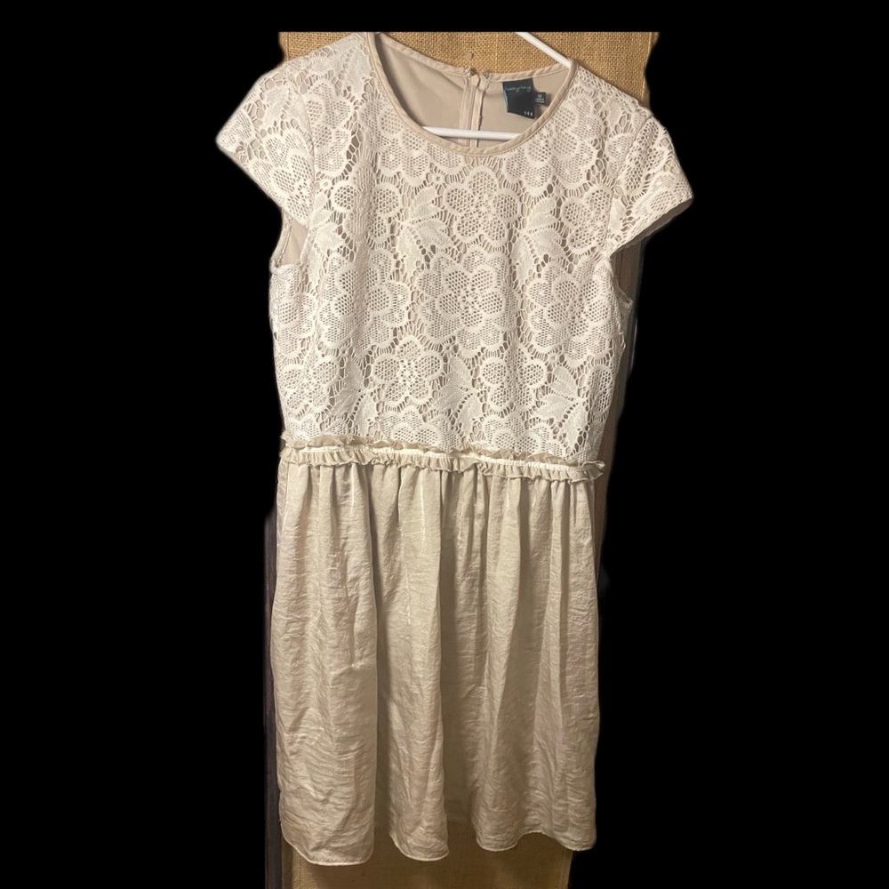Size 14 lace overlay dress from Gabby Skye